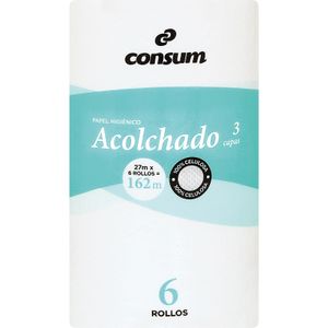 Higiénico Acolchado Tres Capas