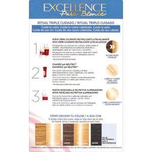 Tercera imatge del producte Tint Nº 01 Ros Ultra Clar Natural de la marca EXCELLENCE