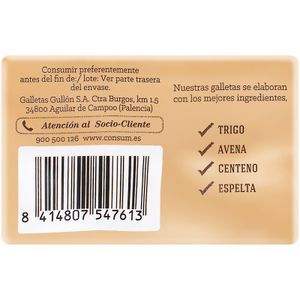 Galleta Mini Integral Multicereales