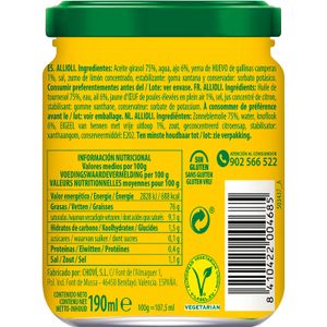 Salsa Allioli Tarro