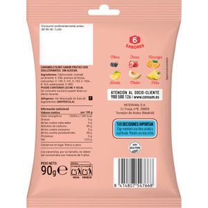 Caramelo Mix Frutas sin Azúcar