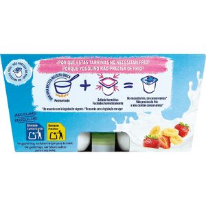 Yogolino Fresa y Plátano 0% Azúcar