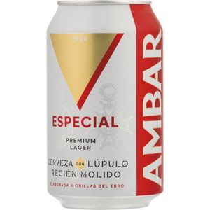 Cerveza Especial Lata AMBAR