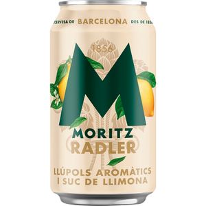 MORITZ Cervesa Radler en llauna 0,33 l