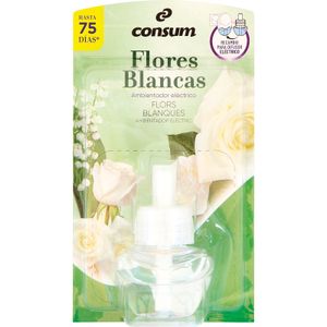 Recambio Ambientador Eléctrico Flores Blancas