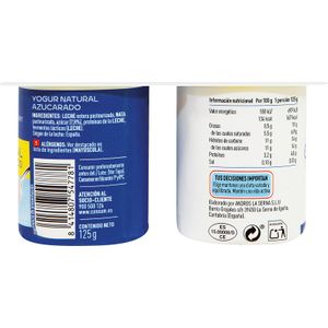 Yogur griego natural danone p4 x 115gr