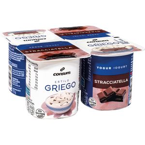 Yogur Griego Stracciatella  P-4 ud