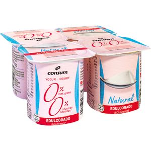 Yogur 00% Natural Edulcorado 4 Unidades