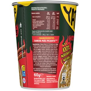 Segona imatge del producte Fideus Orientals Hot&Spicy Yatekomo de la marca YATEKOMO