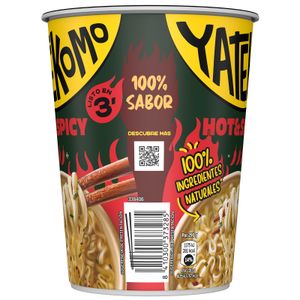 Tercera imatge del producte Fideus Orientals Hot&Spicy Yatekomo de la marca YATEKOMO