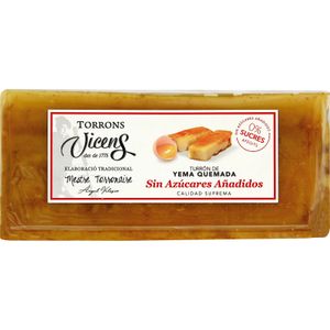 Turrón Yema sin Azúcar 250 Gr