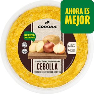 Tortilla de Patata Fresca con Cebolla