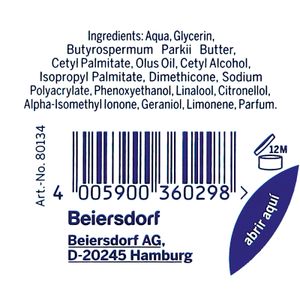 Segona imatge del producte Crema Nutritiva Care Rápida Absorció de la marca NIVEA