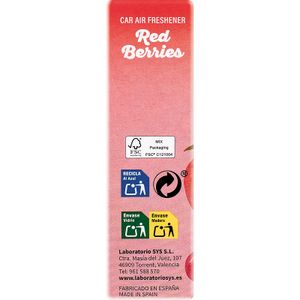 Ambientador Coche Frutos Rojos