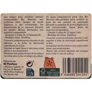 Segunda imagen del producto Bolsa Residuos Compostable de la marca MASCOTY
