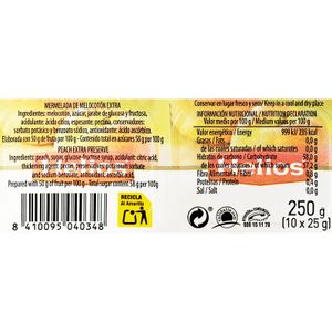 Confitura Melocotón Pack de 10