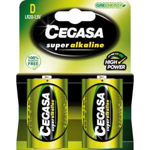 Imagen de Pila Cegasa LR20 D Superalkaline