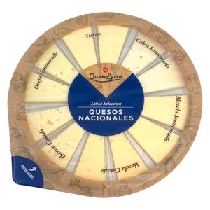 Tabla de Quesos Nacionales 12 Cuñitas
