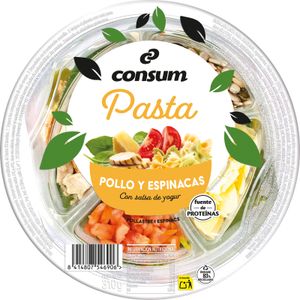 Ensalada Completa de Pasta y Pollo