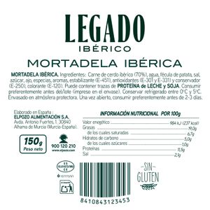 Mortadela Ibérica Finas Lonchas