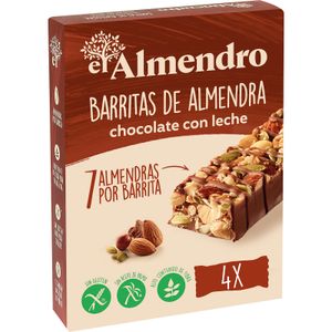 EL ALMENDRO Barritas Almendra Chocolate con Leche