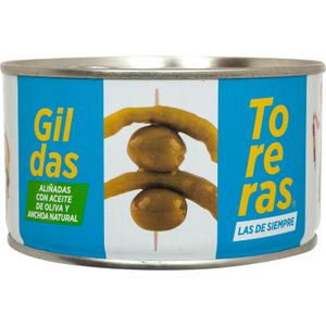 TORERAS Aceituna Rellena Anchoa Guindilla en Palillo