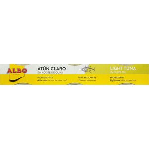 Atún Claro Aceite Oliva Pack 3