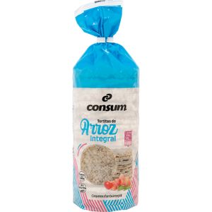 CONSUM Tortitas de Arroz Integral Paquete