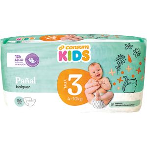 Dodot Activity Pañales Talla 3+ de 7 a 11 kg 60 Pañales