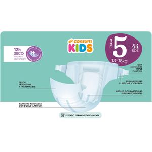 Pañales Bebe Talla 5 13 - 18 Kg