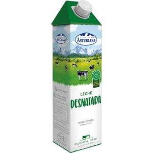 Leche Desnatada Brik ASTURIANA