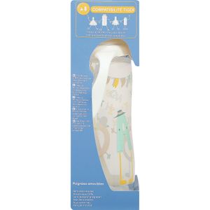 Biberón 360 ML + 6M Tetina Silicona Plana
