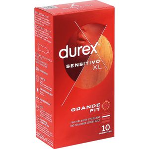 Durex sensitivo XL 10 preservativos