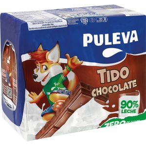 Batido de Chocolate Zero Minibrik Pack de 6 PULEVA