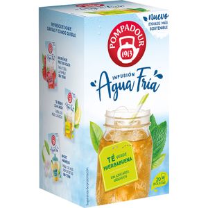 Imagen de Infusión Agua Fría Té Verde Hierbabuena