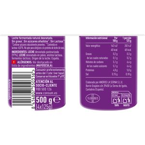 Yogur Sabor Fresa sin Lactosa P-4 unidades