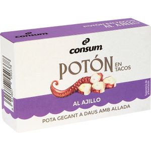 Tacos de Potón al Ajillo Lata