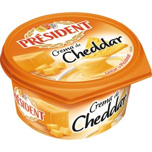 Crema de Queso Cheddar PRESIDENT