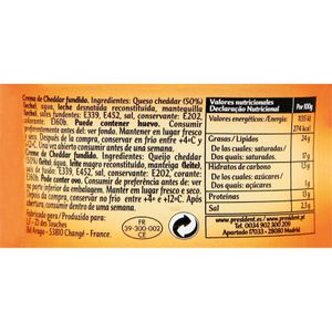 Crema de Queso Cheddar
