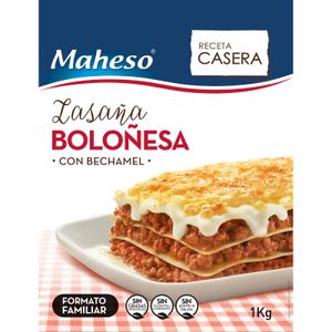 Lasaña Boloñesa con Bechamel congelada