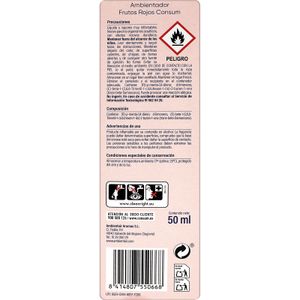 Ambientador Varitas Frutos Rojos