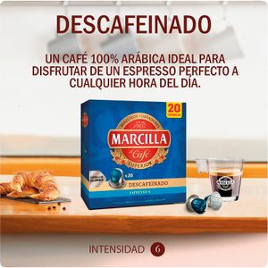 Café Descafeinado 20 Cápsulas