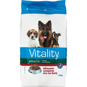 Comida Seca Perro Adulto Rico en Buey