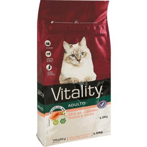 Comida Seca Gato Salmón Fresco VITALITY
