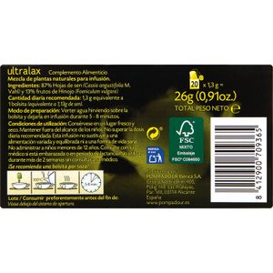 Infusión Ultralax 20 Bolsitas
