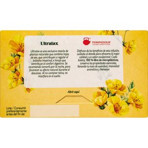 Quarta imatge del producte Infusió Ultralax 20 bossetes de la marca POMPADOUR