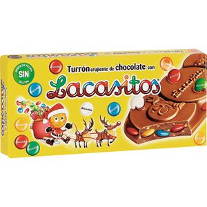 Turrón con Lacasitos