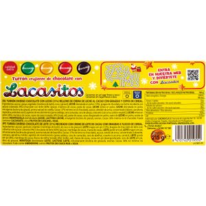 Segona imatge del producte Torró amb Lacasitos de la marca LACASA