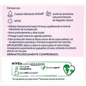 Tercera imatge del producte Crema Día Nodreix+Hidra Pell Seca SPF 30 de la marca NIVEA