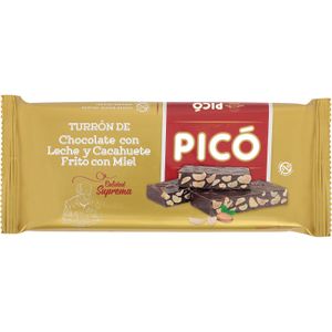 Turrón de Chocolate con Cacahuete Miel y Sal PICO